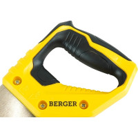 Ножовка по дереву Berger BG 450мм, 3D заточка, 7TPI,BG1842