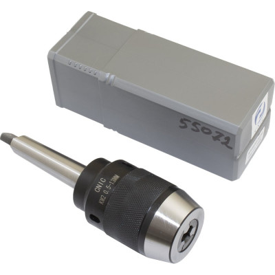 Патрон сверлильный самозажимной бесключевой ПСС-13 с хвостовиком КМ2 с лапкой, 0.5-13 мм CNIC 55072