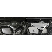 Защита дифференциала заднего моста Rival для Suzuki Jimny IV V-1.5 2019-н.в., штампованная 333.5523.1