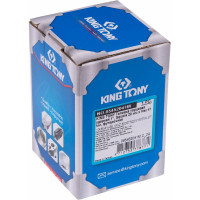 Головка торцевая ударная футорочная 1", Square 20 мм х Hex 41 мм KING TONY 85452041M