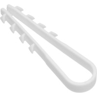 Дюбель-хомут DM PLAST для круглого кабеля 5-10 белый 100 шт 5-10кр