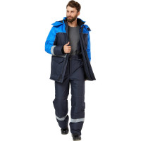 Брюки Эксперт Спецодежда Сунтар темно-синие, р. 64-66, рост 182-188 6446000063920