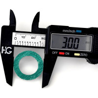 Прокладка безасбестовый паронит HG 1" (19x30x2 мм), 20 шт 1648840