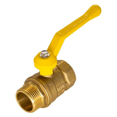 Шаровой кран для газа ОПТИМА ГАЗ 1/2 г/ш рычаг SGFMH012