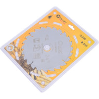 Диск пильный с тефлоновым покрытием по дереву Profi plus 210x1.5/2.2x32/30/25.4/20 мм, 24Т CUTOP 75-21024Т