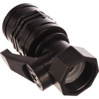 Пластиковый шаровой кран Профитт рычаг 8079363