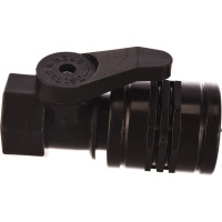 Пластиковый шаровой кран Профитт рычаг 8079363