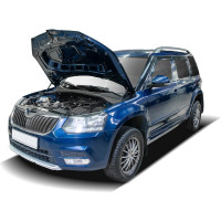 Газовые упоры капота АвтоУпор для Skoda Yeti I рестайлинг 2013-2018, 2 шт., USKYET011