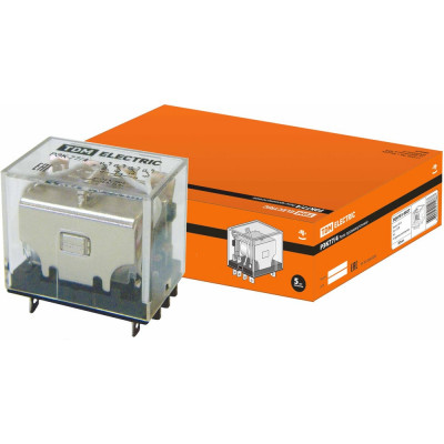 Реле TDM ELECTRIC РЭК77/4 10А 12В AC SQ0701-0027