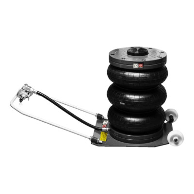 Пневматический подкатной домкрат TORIN 3 подушки, 1.8 т TRA1724