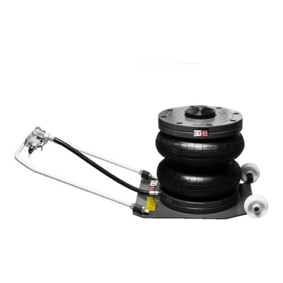 Пневматический подкатной домкрат TORIN 2 подушки, 2.2 т TRA1723