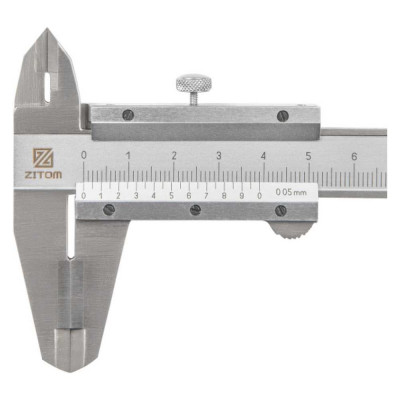 Штангенциркуль ZITOM ШЦТ-I-125-0,05 ГОСТ 166-89 kb00001