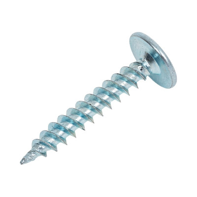 Саморез с прессшайбой Промрукав 4,2x25, острый, цинк, 1000 шт. PR08.3604