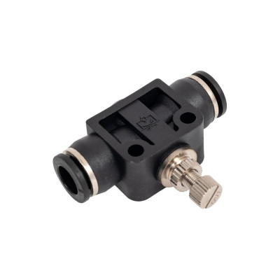 Фитинг с винтовым краном трубки ПВХ 10 шт, 8 мм ДАЛИ-авто DA-01290