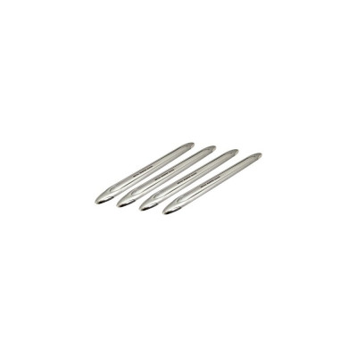 Накладки на бампер SILVER 500x45мм Автостоп HJ-3067S 658586