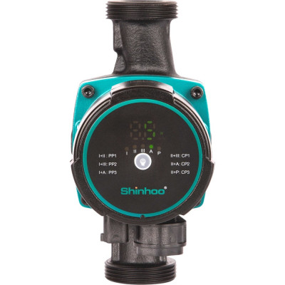 Насос циркуляционный SHINHOO MASTER S 25-6 230V 180мм 71111003