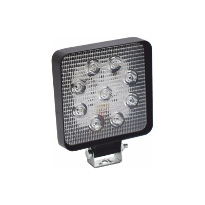 Светодиодная фара Вымпел WL-130S дальн. свет, кв., 9 LED по кругу, 27W 5265