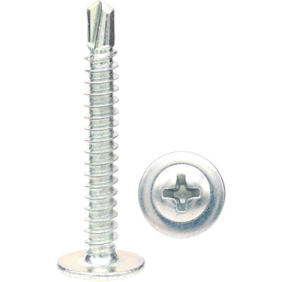 Саморез с прессшайбой BOWT сверло, 4,2x32, 100 шт. P02368