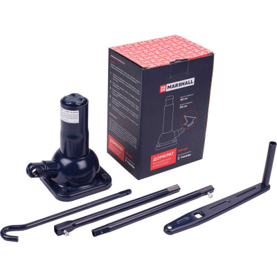 Механический бутылочный домкрат, 2 т MARSHALL MR1021