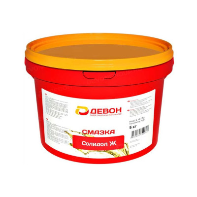 Смазка Devon Солидол Ж, ведро 5 кг 338662378