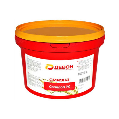 Смазка Devon Солидол Ж, ведро 9,5 кг 338662379