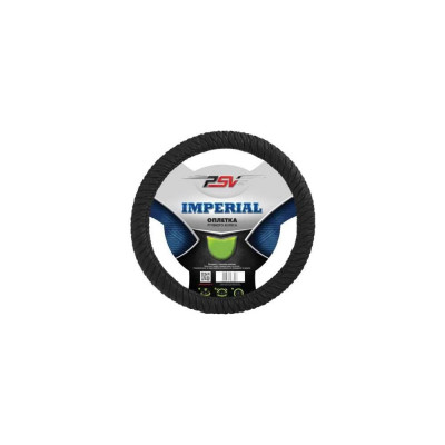 Оплетка на руль PSV IMPERIAL черный M, экокожа 115576