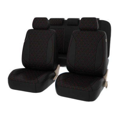 Чехлы PSV Graf Next Черный Ромб красный Бабочка отстрочка красная ромб экокожа 136301