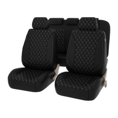 Чехлы PSV Graf Next Черный Ромб белый Бабочка отстрочка белая ромб экокожа 136298