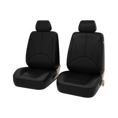 Чехлы PSV Imperial Next 2 FRONT Черный отстрочка черная экокожа 136145