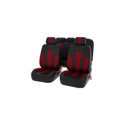 Чехлы PSV Lotos Next Черный Ромб красный отстрочка красная ромб экокожа 136382