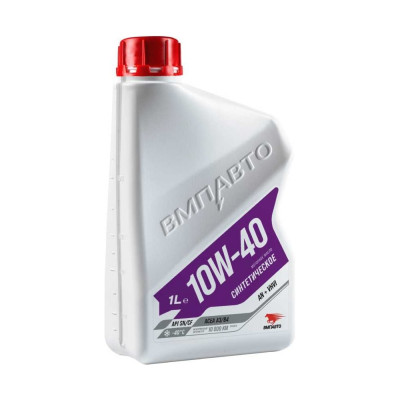 Моторное синтетическое масло ВМПАВТО Motive 10W40, A3/B4, SN/CF, 1л 9242