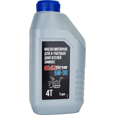 Масло моторное для 4-тактных двигателей синтетическое SAE 5W-30 API SN/CF Evoline 4TSN10EVO/01