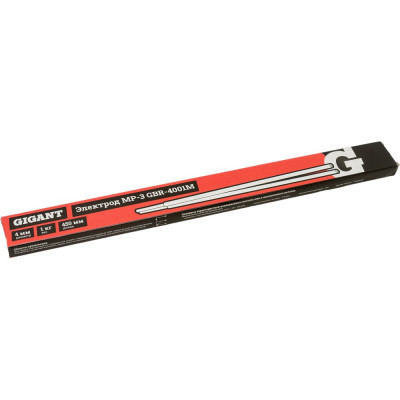 Электроды МР-3 (4 мм; 1 кг; НАКС) Gigant GBR-4001M