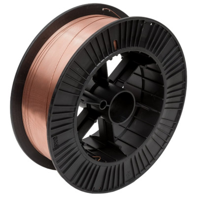 Омедненная проволока ER-70S-6 (СВ-08Г2С-О; 1 мм; 15 кг) Gigant GCH-081015