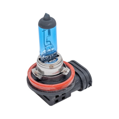 Автомобильная галогенная лампа МАЯК H11, 12V, 55W, PGJ19-2 Super White +30%  ULTRA, 2 шт. 82110SW+30