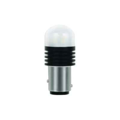Автомобильные светодиодные лампы МАЯК T25/5, BAY15d, 6SMD (2835), AC12В, Super White, 2 шт. 12T25/5/BLK14/2BL