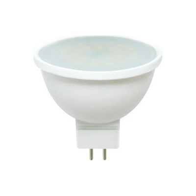 Светодиодная лампа Ecola Mr16 led 7,0w, 220v, gu5.3, 6000k, матовая, 48x50 M2RD70ELC
