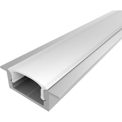 Комплект алюминиевого профиля LEDCRAFT с экраном и заглушками LC-LPV0722M16-3 1627000012