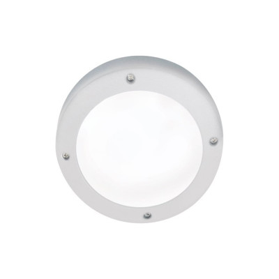 Накладной светильник Ecola b4139s Gx53, led, ip65, матовый, круг, алюминий, 1 x gx53, белый, 145x145x65 FW53SSECS