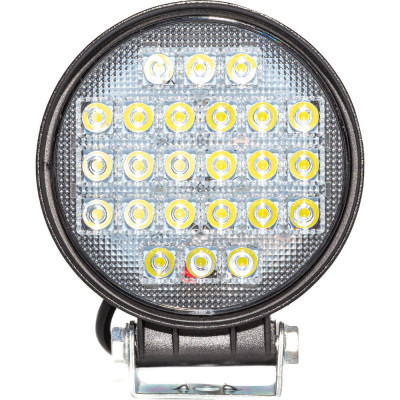 Фара АВТОЭЛЕКТРИКА ae72r-24led-42hc круглая, направленный свет, 24 диодов, 72 w, 115x42x142, 12/24v 09.02421