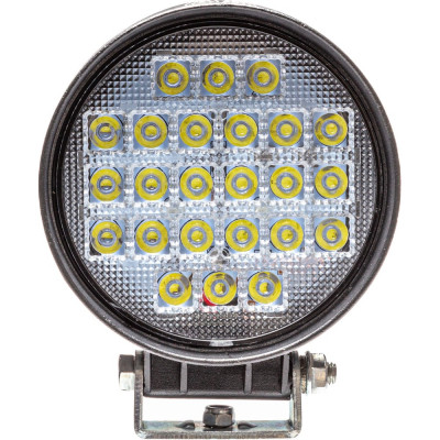 Фара АВТОЭЛЕКТРИКА ae72r-24led-65hc круглая, направленный свет, 24 диодов, 72 w, 115x65x142, 12/24 v 09.02419