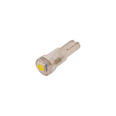Светодиод МАЯК 12V T 5 1SMD W2.0x4.6d WHITE (панель приборов) 4660007274000 12T5-W\1SMD
