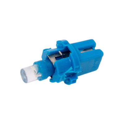 Светодиод МАЯК 12V T 5 с патроном BAX8.7d BLUE (панель приборов) 4660007273904 12T5\P8,7-B