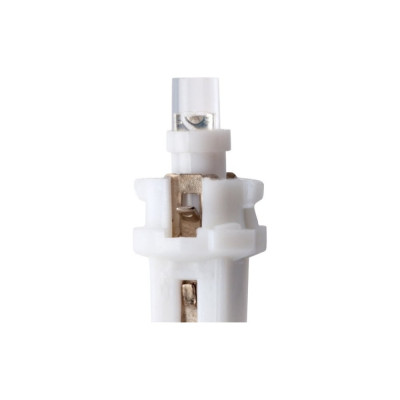 Светодиод МАЯК 12V T 5 с патроном BAX8.7d WHITE (панель приборов) 4660007273966/4606735601923 12T5\P8,7-W