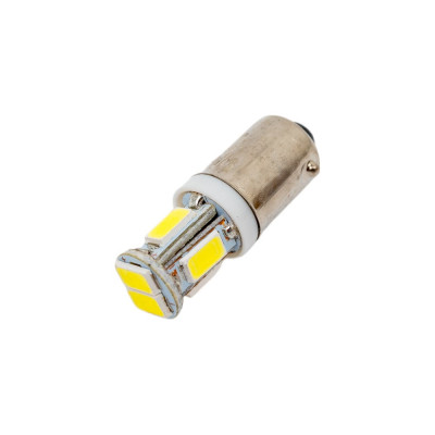 Светодиод МАЯК 12V T 8 6SMD (5630) BA9s WHITE 12T8-W\6SMD5630