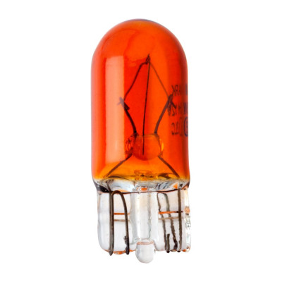 Автомобильная лампа МАЯК WY5W 12V 5W W2.1x9.5d ORANGE ULTRA уп-ка 10 шт, габарит, повт.поворота) 4606735768787 81205бцORANGE