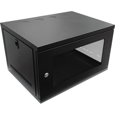Телекоммуникационный шкаф 5Bites 6U / 540x400 / WALL / BLACK TC5405-06B