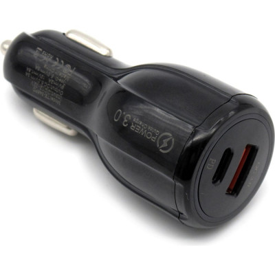 автомобильное зарядное устройство Вымпел USB (1Type-C +1USB, PD+QC3.0) 9210
