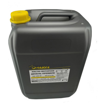 Масло моторное ЛАДОГА ДИЗЕЛЬ ПРЕМИУМ 10W-40 CI-4/SL (канистра 20л/18кг) L LMM_10W40_CI_SL_18