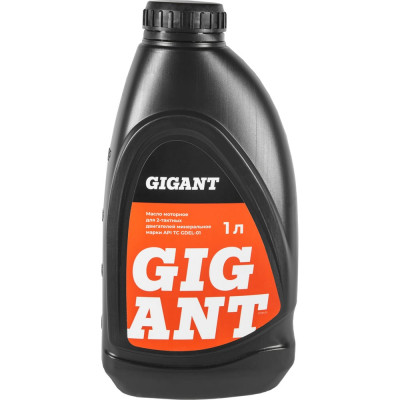 Масло 2-х тактное минеральное 1 л Gigant GDEL-01